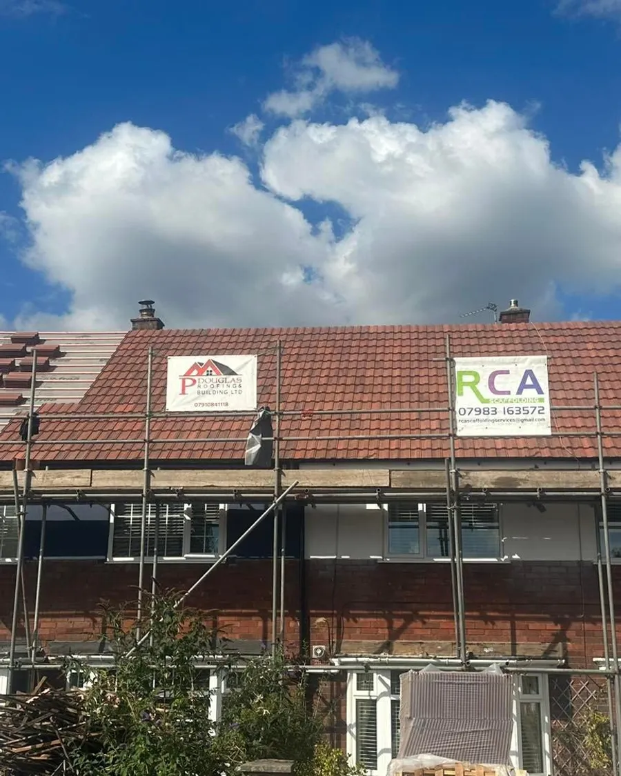 Roofing project 1 completed by P Douglas Roofing & Building