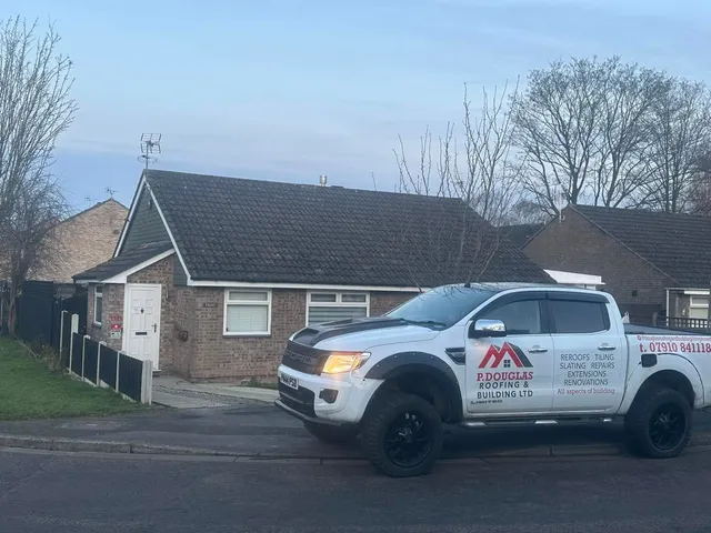 Bungalow re-roof in progress