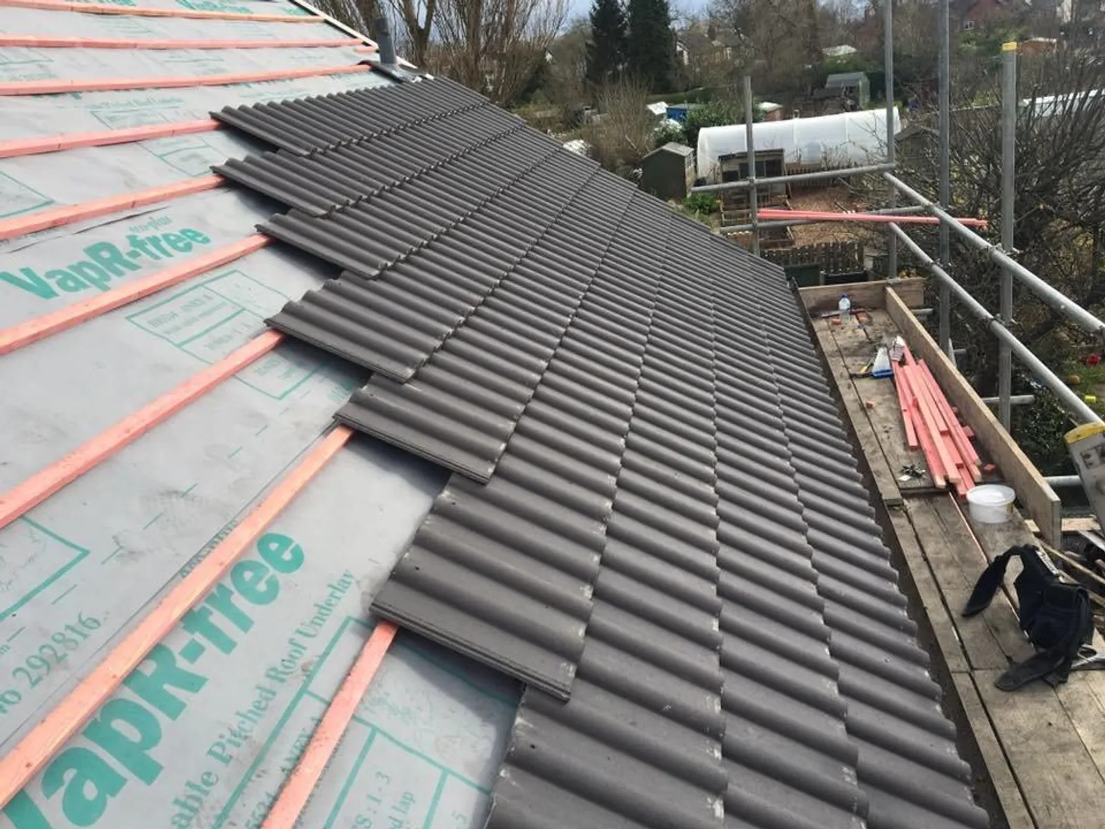 Roof Tiling in Stockport by P Douglas Roofing & Building